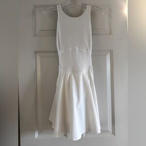 NWT Lululemon Court Crush Dress (size 4, white)